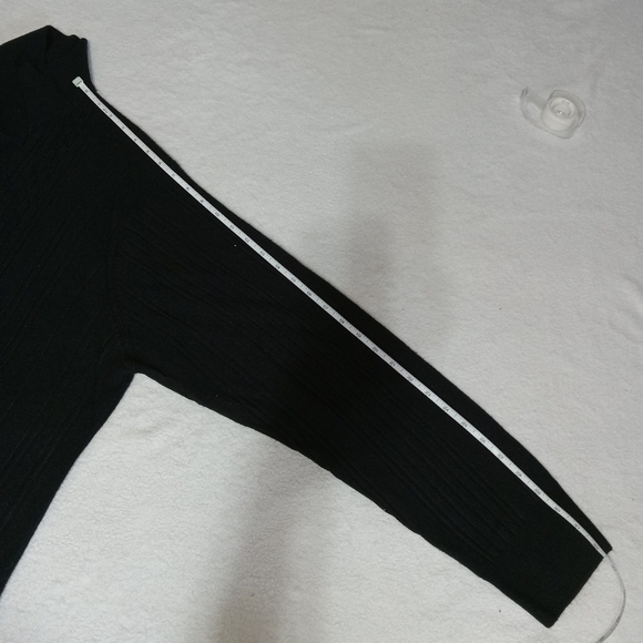 Dockers Black Collared Crew Neck Super Soft Knit Sweater Men's size XXL - Picture 8 of 11